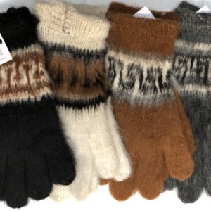 Alpaca Fibre Gloves (with Fingers)