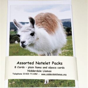 Llama and Alpaca Notelets (8 pack)